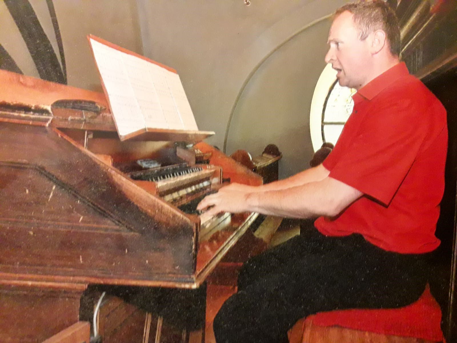 Organist Roman Baumann / Roman Baumann