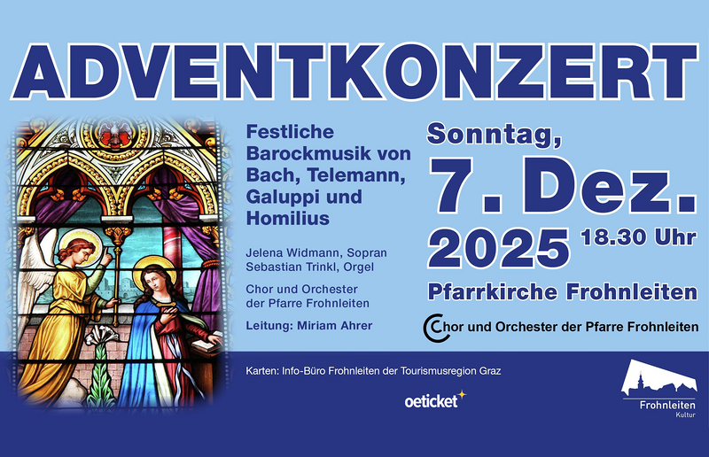 Plakat / Chor der Pfarre Adventkonzert 2025